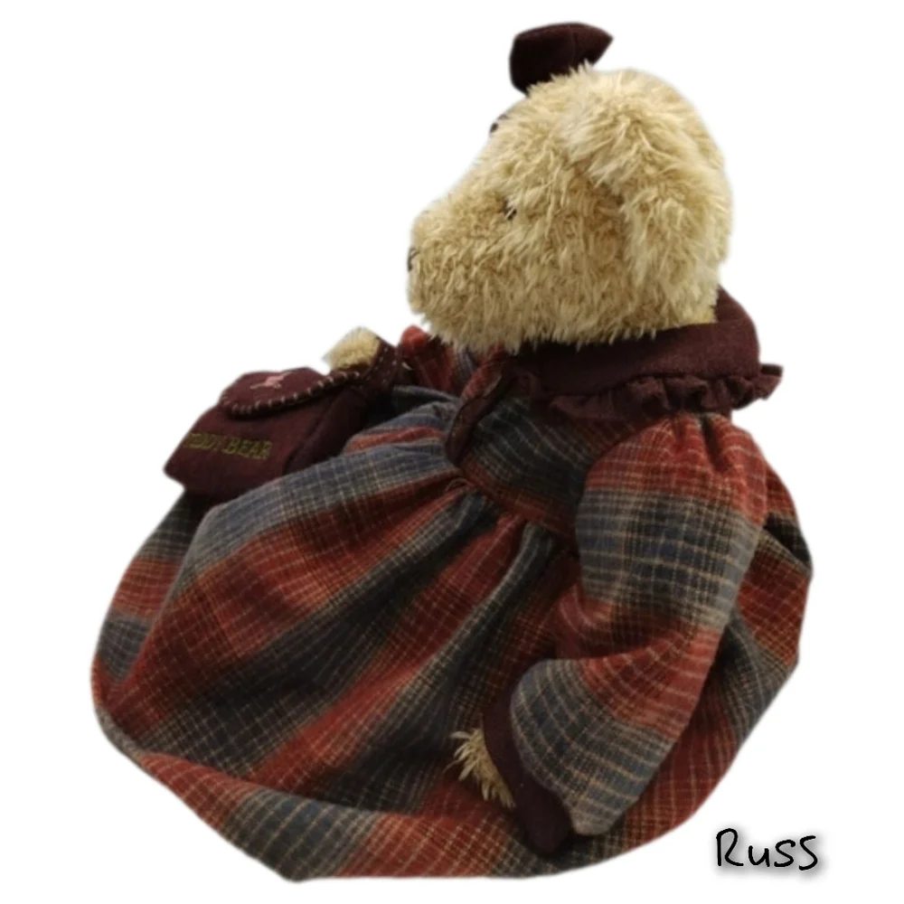 Teddy Bear Lady Eleri From the Russ Berrie Collection